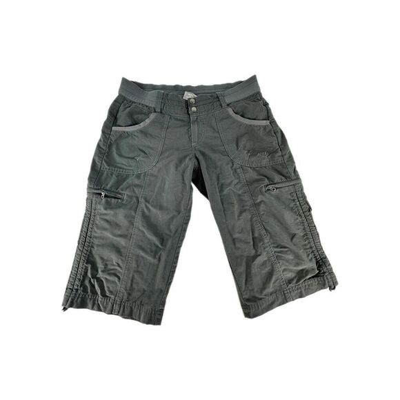 Kuhl Splash Cargo Bermuda Shorts Size 6 Womens Gray Stretch Outdoor Short - Picture 1 of 14